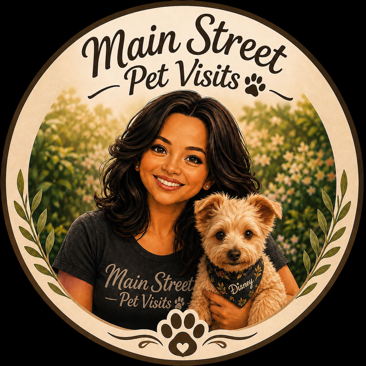Main Street Pet Visits logo